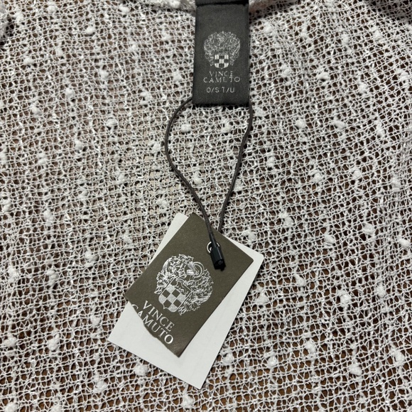NWT Vince Camuto coverup - white with sequins - one size - Picture 3 of 6